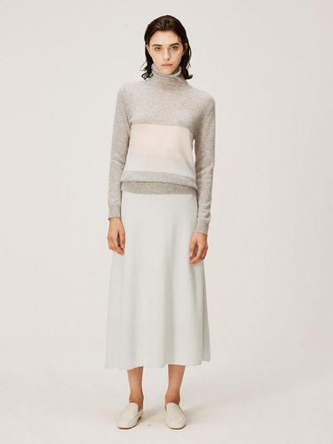 Flared Knit Skirt_C43WSK009PB - murray allan - Modalova