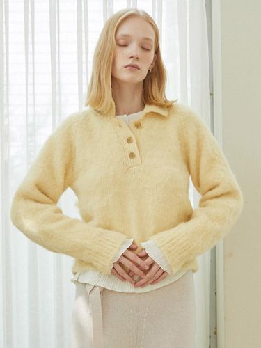 Hairy Button Knit - J.Chung - Modalova