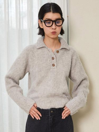 Hairy Button Knit - J.Chung - Modalova