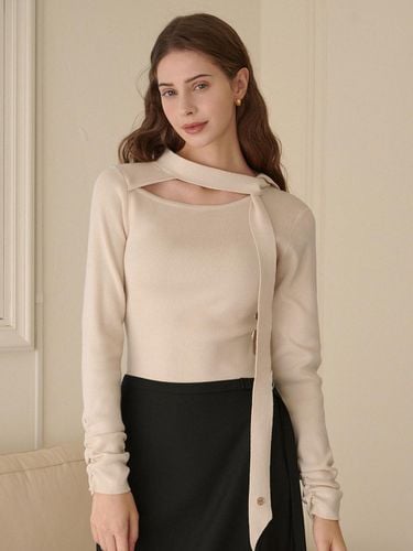 Romantic tie point knitwear - MICANE - Modalova