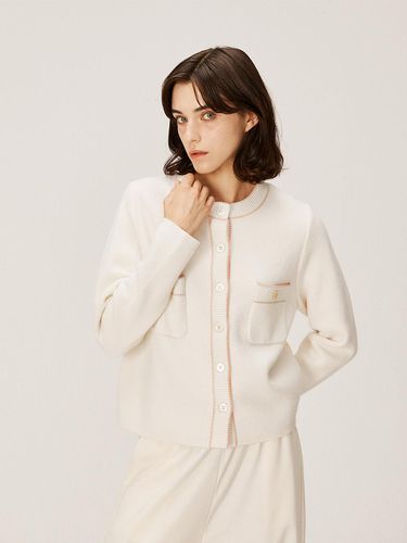 Round Rib contrast Line Jacket () - murray allan - Modalova