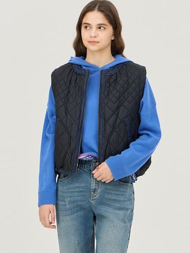 Trope denim coloring padded vest_BAJP67461DN - Benetton - Modalova