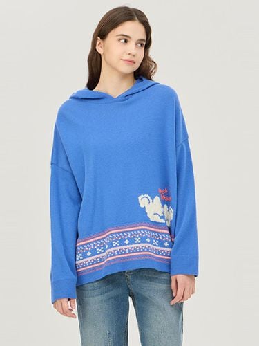 Squirrel Hooded Knitwear_BAKP63461BL - Benetton - Modalova