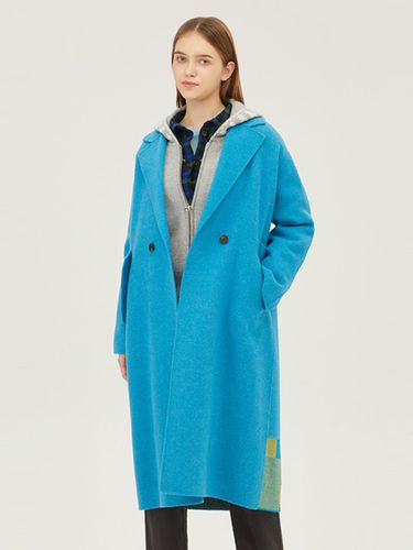 Bestie Wool Long Coat_BACT52361BL - Benetton - Modalova