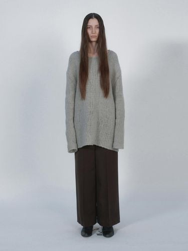 WOOL TROUSERS IN BROWN - NOTHINGEVERYTHING - Modalova