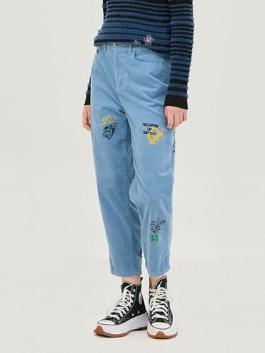 PATTERN Corduroy Pants_BADP92461BL - Benetton - Modalova