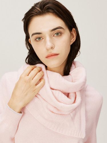 Cashmere Class] Cable Loose neck warmer - murray allan - Modalova