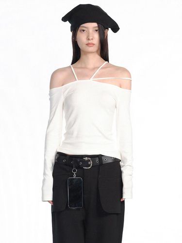 OFF SHOULDER TIED UP TOP - CERRIC - Modalova