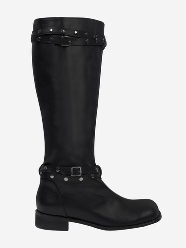 BIKER STUD BOOTS / BLACK - CERRIC - Modalova