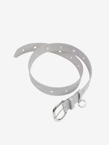 EYELET RING BELT / LIGHT GRAY - CERRIC - Modalova