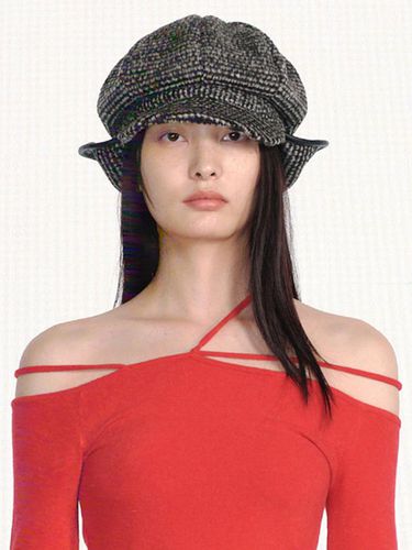 WOOL NEWSBOY CAP / BOKASHI - CERRIC - Modalova