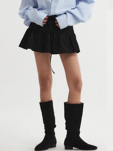 Frill mini skirt - black - DNSR - Modalova