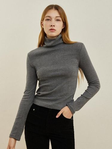 Warm Slim Fit Cotton Blend Turtleneck (WT-11) - WAAR - Modalova