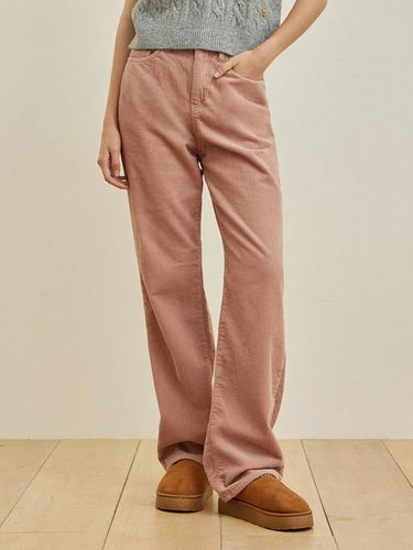 Cotton Corduroy High-Rise Wide Pants (W93) - WAAR - Modalova