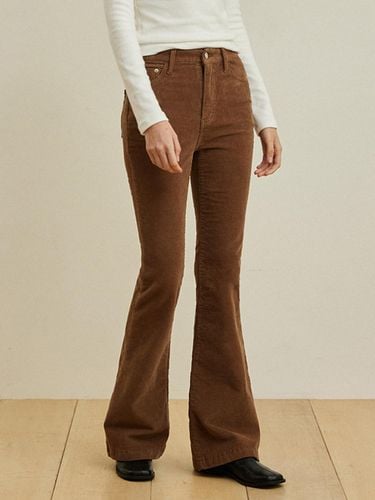 Fleece-lined Corduroy Boot-cut Pants - WAAR - Modalova