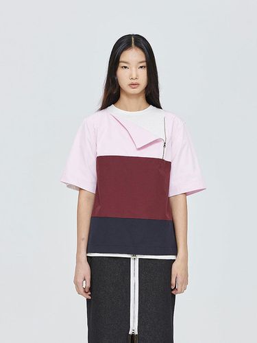 Jamie Square Neck Top JAMIE SQUARE NECK TOP, PINK - PUBLICKA X - Modalova