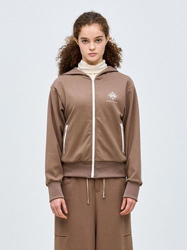 UNISEX] GRIMSEL HOOD JUMPER, TAUPE - PUBLICKA X - Modalova