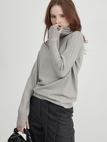 Cashmere Loose Neck Knitwear (3Color) - REED - Modalova