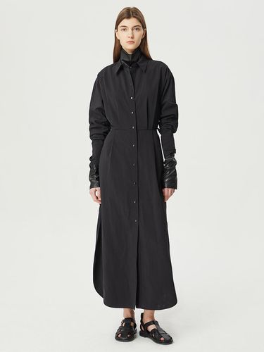 Back Open Long Shirt dress NAES2 - WOP300450 - comgen - Modalova