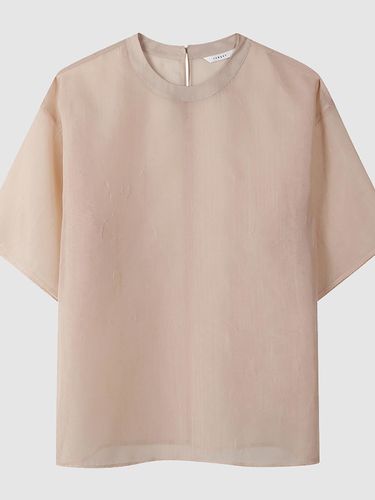 Loose fit see-through blouse NAEU4-WRC210140 - comgen - Modalova