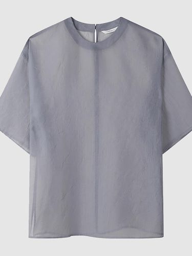 Loose fit see-through blouse NAEU4-WRC210440 - comgen - Modalova