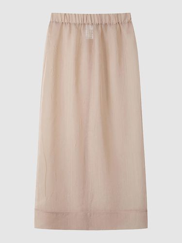 See-through skirt NAEU4 WQS210140 - comgen - Modalova