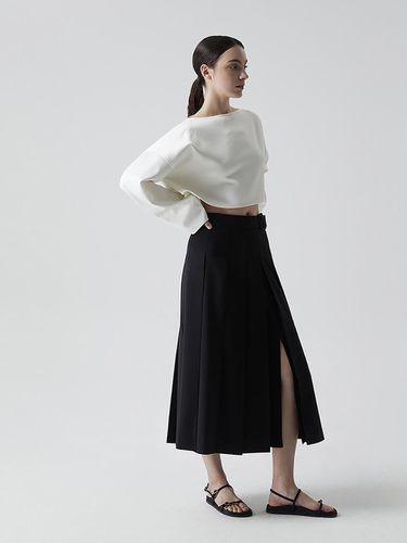 Belted Pleated Skirt NAEU4 - WQS020450 - comgen - Modalova