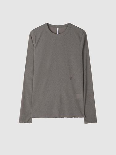 Long sleeve round neck T-shirt NAEU4-WKL010_570 - comgen - Modalova