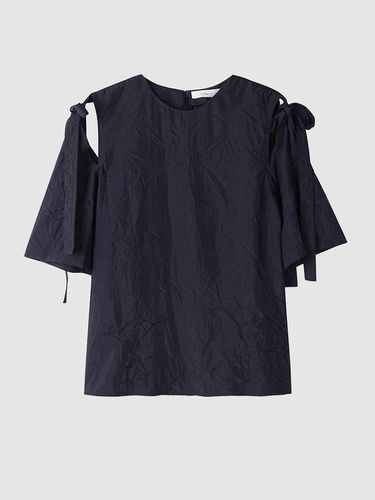 Cut Out Tie Blouse NAEU4 - WRC040_660 - comgen - Modalova