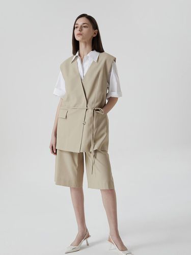 Belted Minimal Vest NAEU4 - WVT020 150 - comgen - Modalova