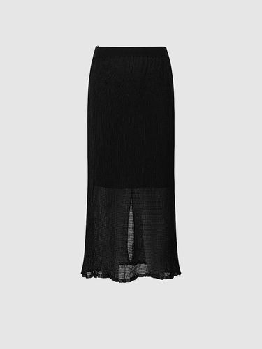 Pleated sweater skirt NAEU4 - WQS230_450 - comgen - Modalova