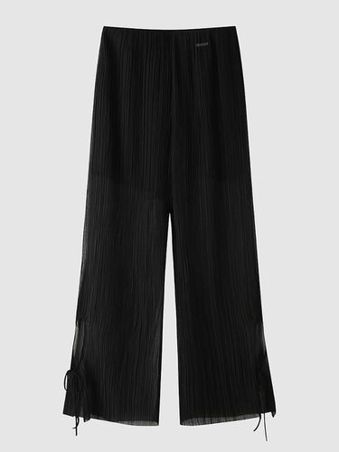 String Detail Pleats Pants NAEU5 - WPL500_450 - comgen - Modalova