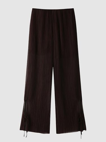 String Detail Pleats Pants NAEU5 - WPL500_300 - comgen - Modalova