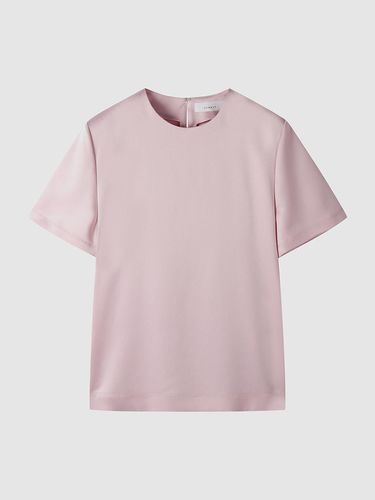 Round neck short-sleeve blouse NAEU4 -WRC140_750 - comgen - Modalova