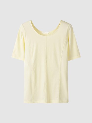 Semi Boat Neck T-shirt NAEU5 - WKS530 160 - comgen - Modalova