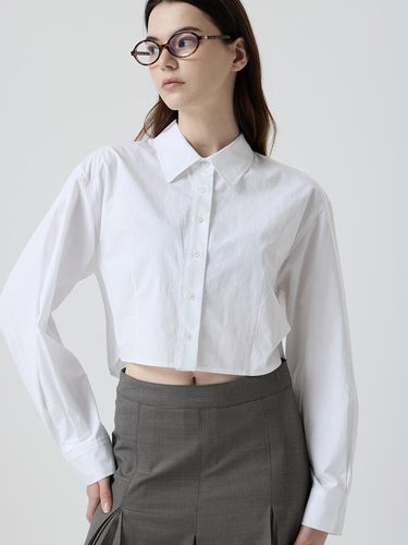 Sleeve Volume Cropped Shirt NAEF7 - WRC060 110 - comgen - Modalova