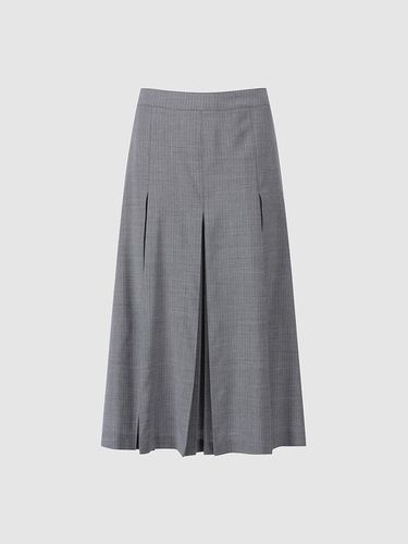 A line pleated skirt NAEF7 WQS310_433 - comgen - Modalova