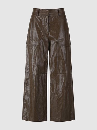 Eco leather cargo pants NAEW9 - WPL100 310 - comgen - Modalova