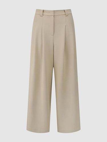 Two tuck wide pants NAEW0 WPL050_160 - comgen - Modalova