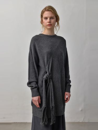 SAGE KNIT DRESS, GRAY - PUBLICKA X - Modalova