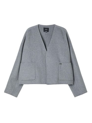 Hand) V cardigan-type coat AQ4WTA64 - LAP - Modalova