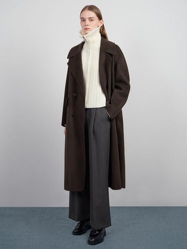 Cashmere Double Handmade Coat_AWHCTO41130 - SISTINA - Modalova