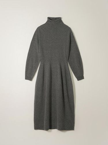 LINE WHOLEGARMENT KNIT DRESS_GRAY - SAGEMENT - Modalova