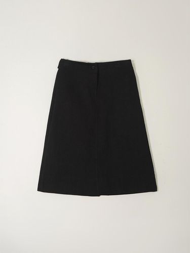 BLANC BUCKLE SKIRT_BLACK - SAGEMENT - Modalova