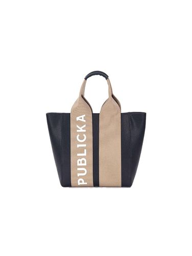 JOSEPH TOTE BAG, BLACK + BEIGE - PUBLICKA X - Modalova