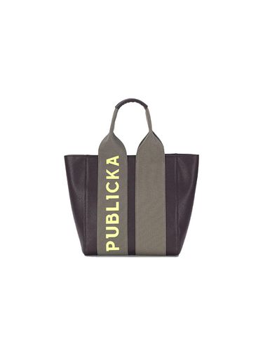 JOSEPH TOTE BAG, GRAY + KHAKI - PUBLICKA X - Modalova