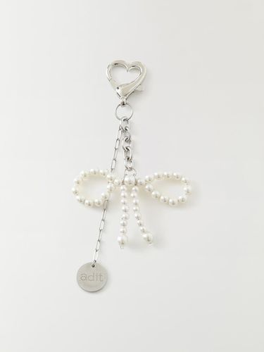 Pearl ribbon keyring - adit - Modalova