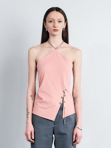 CHAIN HALTER SLIT SLEEVELESS TOP () - SEALOT - Modalova