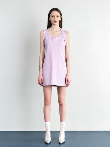 TWISTED NECK SLEEVELESS MINI DRESS () - SEALOT - Modalova