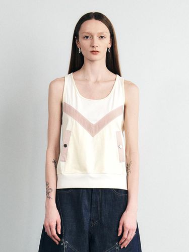 BLOCKED JERSEY SLEEVELESS TOP () - SEALOT - Modalova